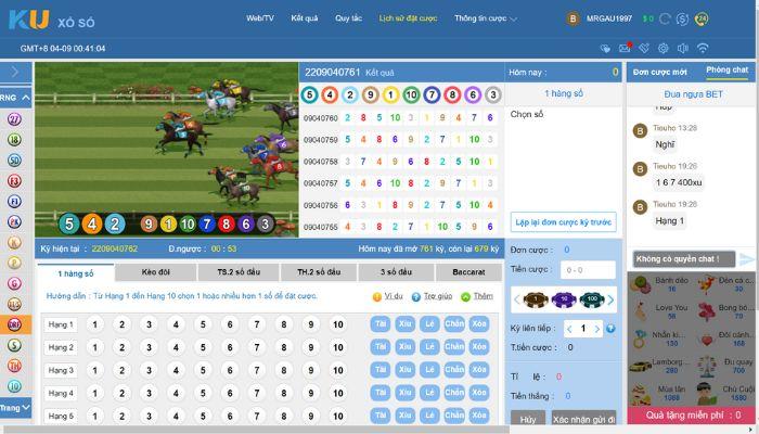 Horse Racing Bets on Kubet