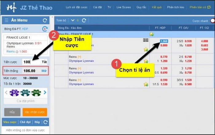 Set betting limits for yourself