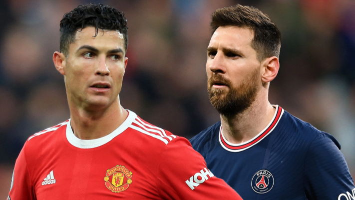 Ronaldo and Messi Premier Ligue