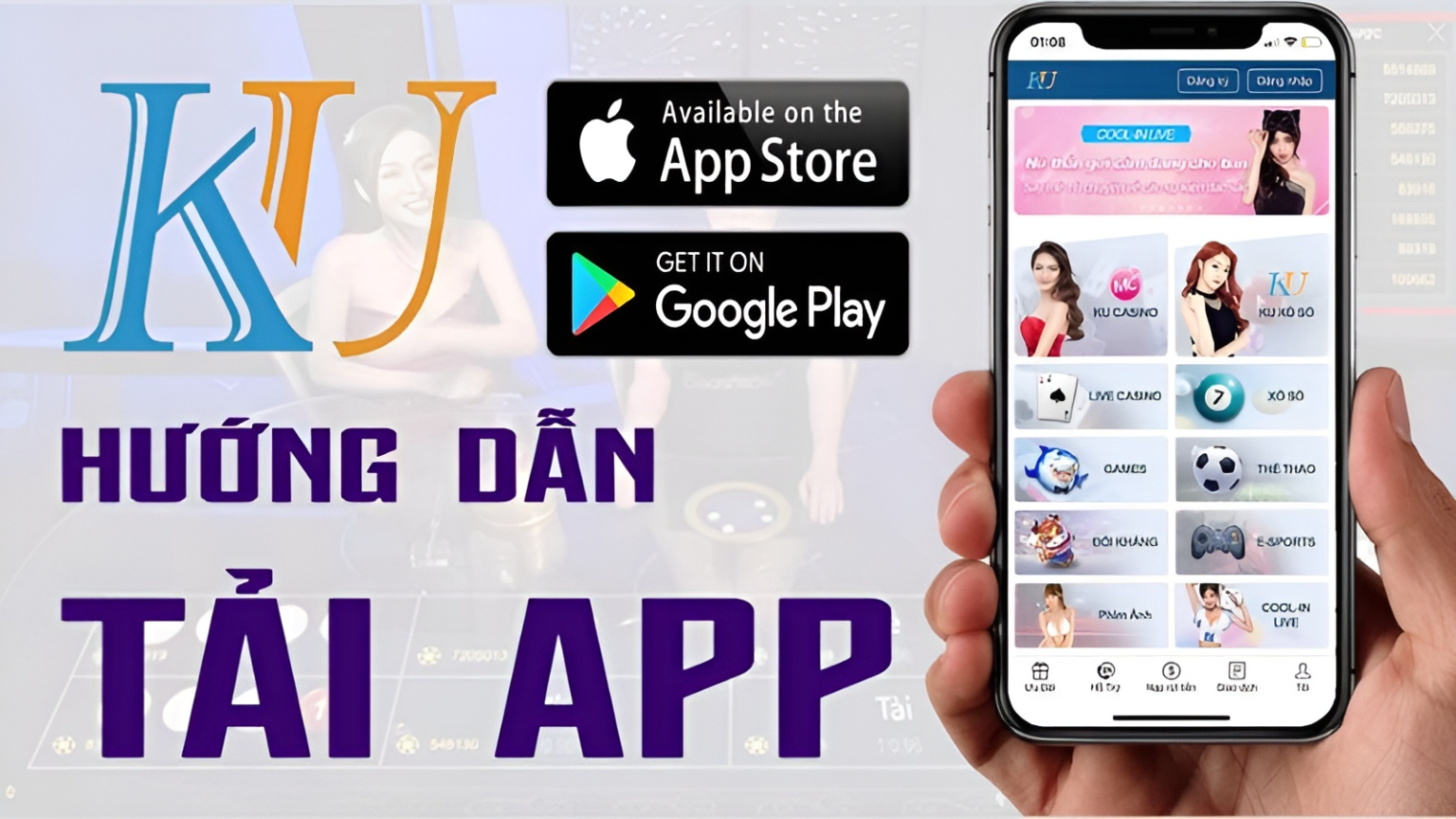 Tải ứng dụng Kubet